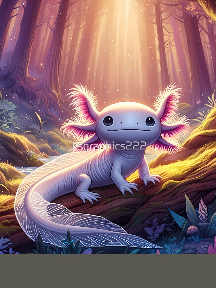 Axolotl Art #81 | Axolotl Lovers by ksgraphics222