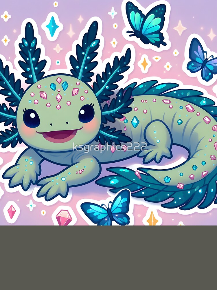 Axolotl Art #116 | Axolotl Lovers by ksgraphics222