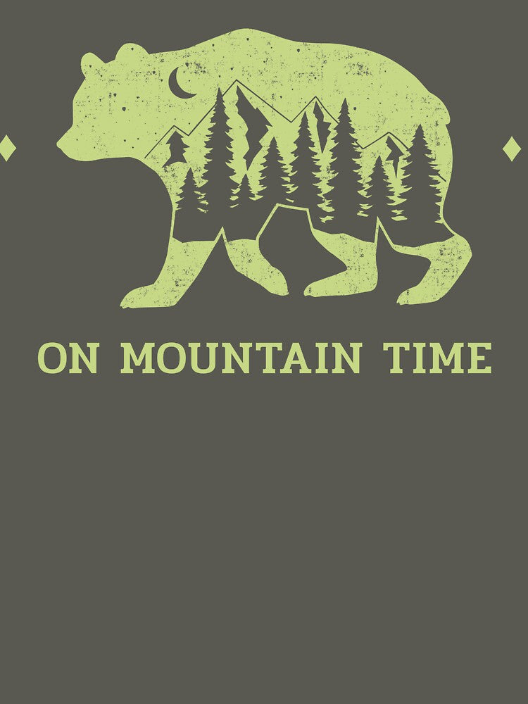 On Mountain Time Shirt by SilverMapleTees