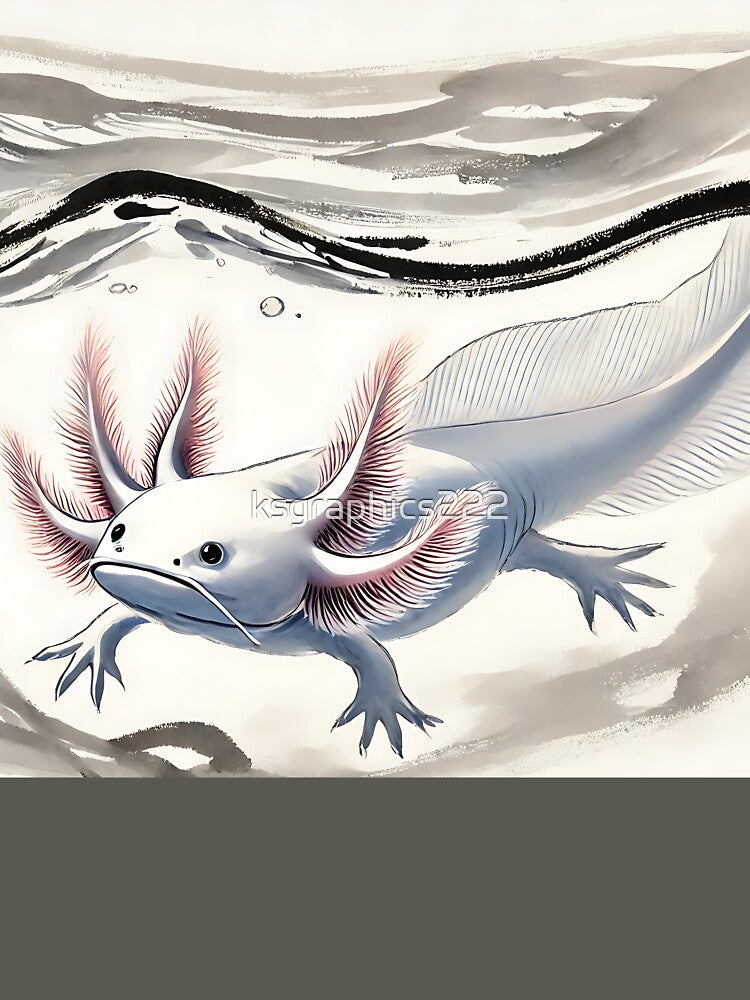 Axolotl Art #129 | Axolotl Lovers by ksgraphics222