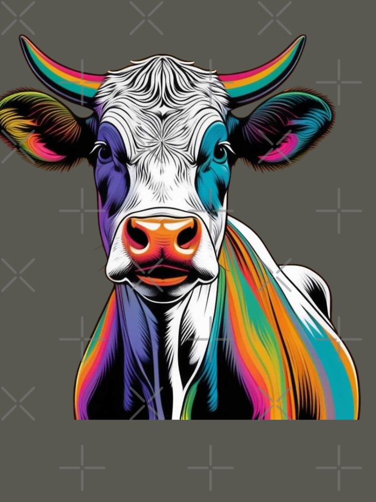 Rainbow happy cow by Lemilemi