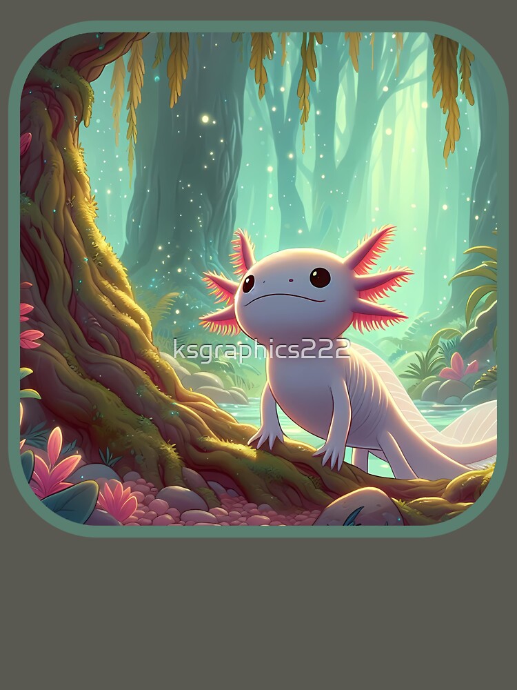 Axolotl Art #64 | Axolotl Lovers by ksgraphics222