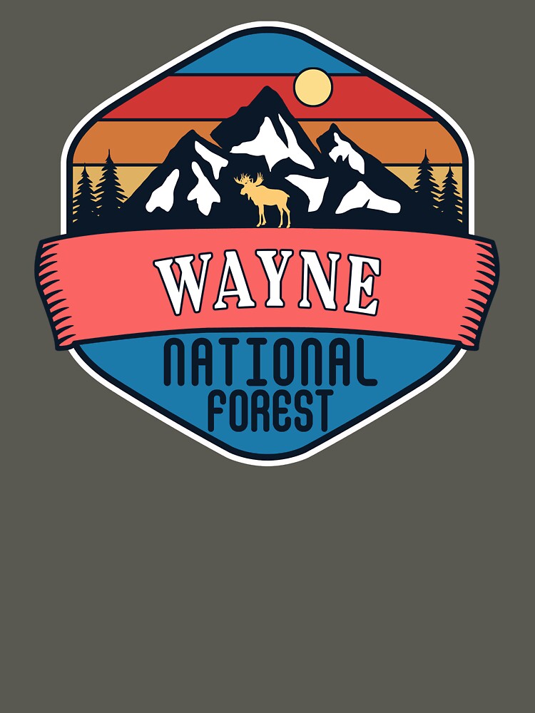 Wayne National Forest by Road-tees
