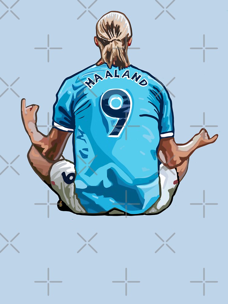 Erling Haaland soccer football star by Kludoman