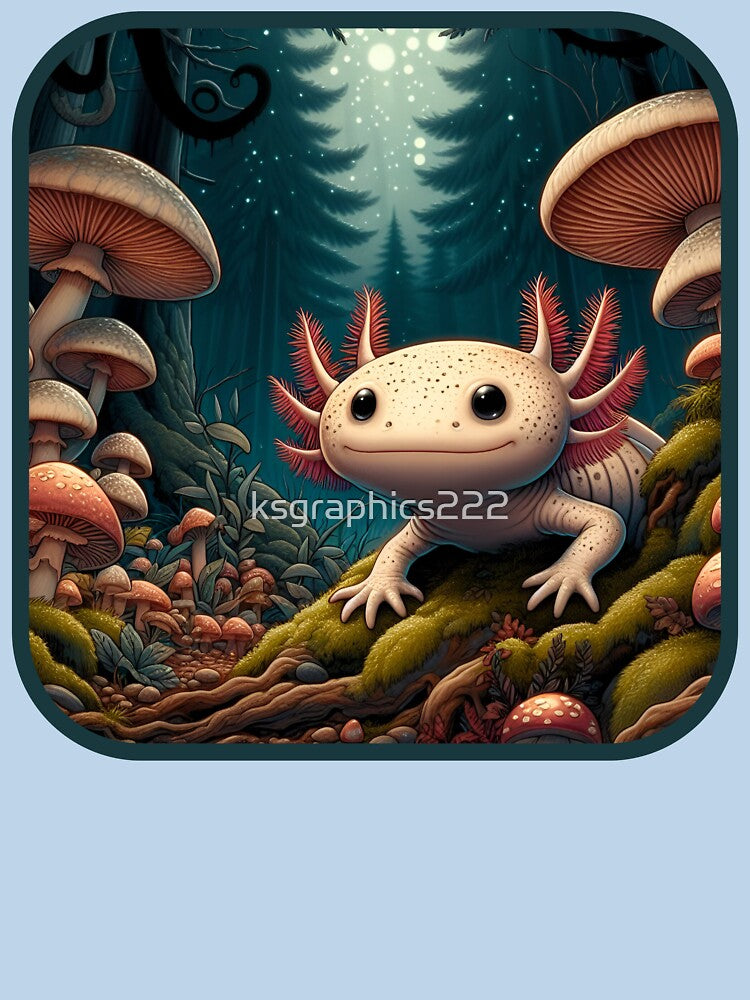 Axolotl Art #45 | Axolotl Lovers by ksgraphics222