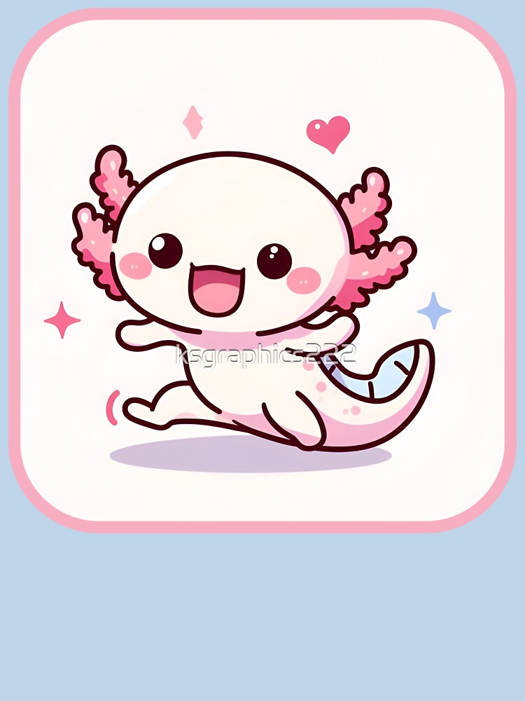 Axolotl Art #20 | Axolotl Lovers by ksgraphics222
