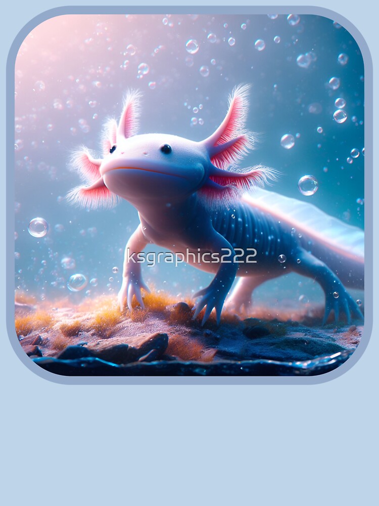 Axolotl Art #23 | Axolotl Lovers by ksgraphics222