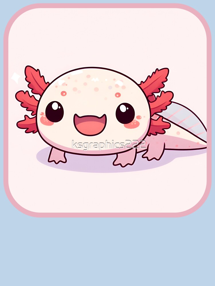 Axolotl Art #25 | Axolotl Lovers by ksgraphics222