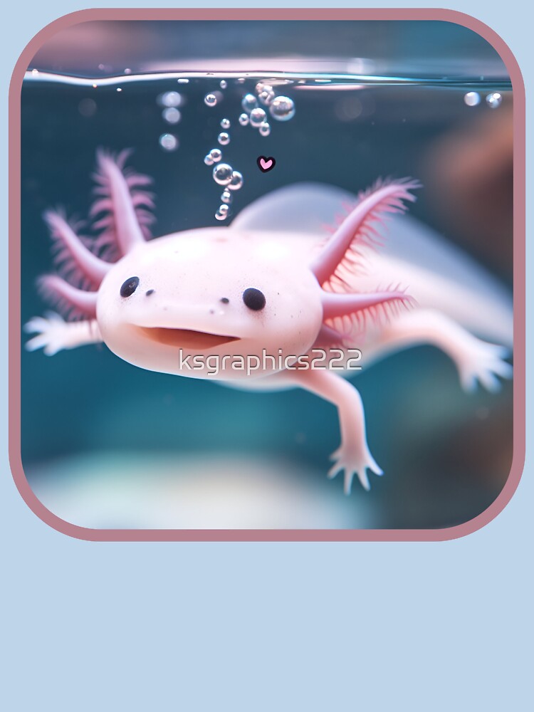 Axolotl Art #30 | Axolotl Lovers by ksgraphics222