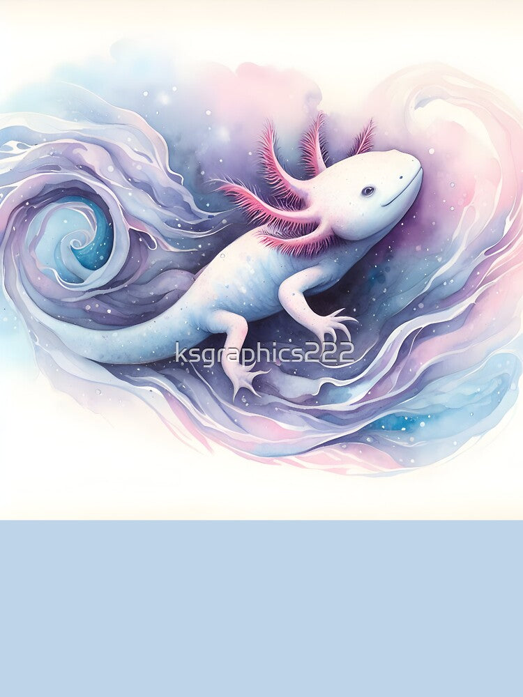 Axolotl Art #5 | Axolotl Lovers by ksgraphics222