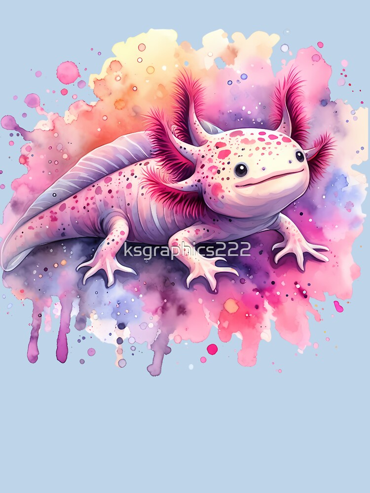 Axolotl Art #82 | Axolotl Lovers by ksgraphics222