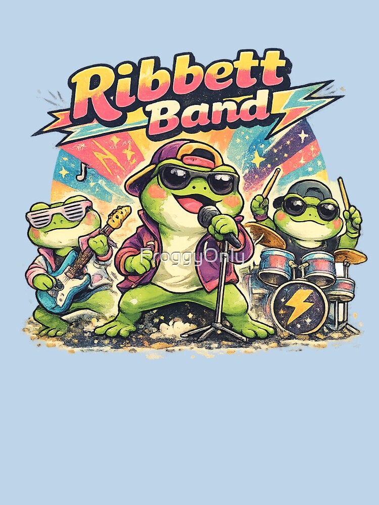 The Ribbett group of the 80s by FroggyOnly