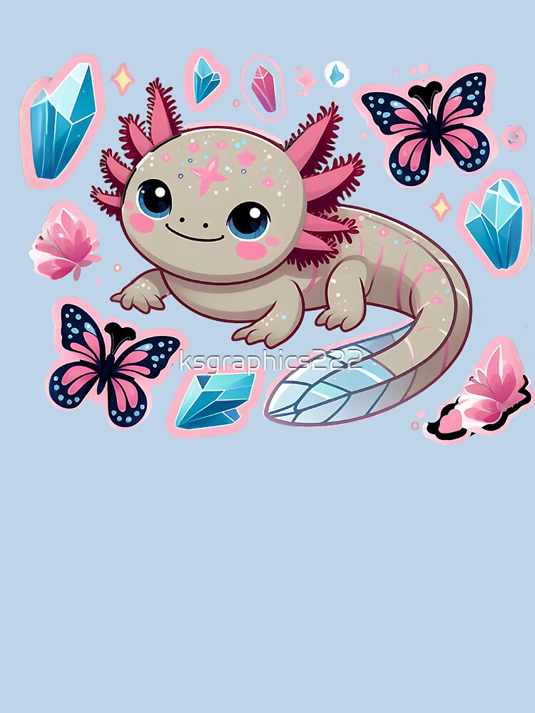 Axolotl Art #136 | Axolotl Lovers by ksgraphics222