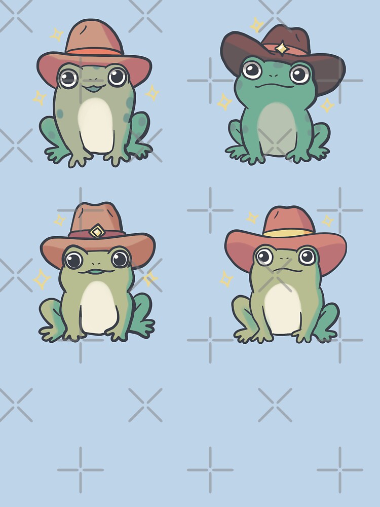 Cowboy frog pack by Artofmayara