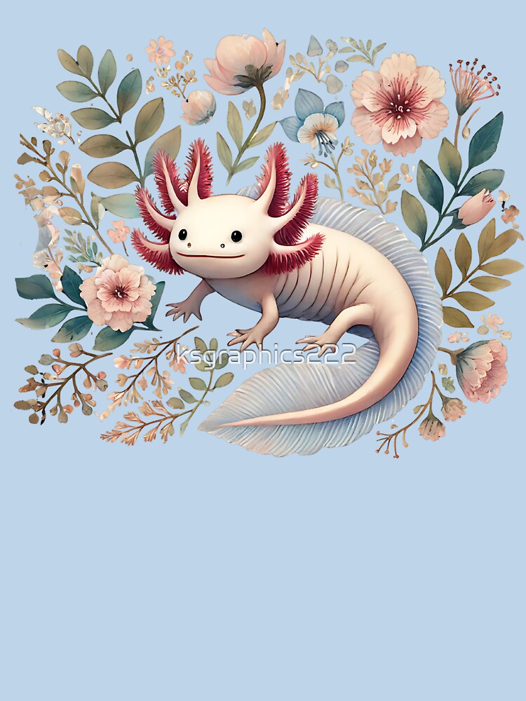 Axolotl Art #128 | Axolotl Lovers by ksgraphics222