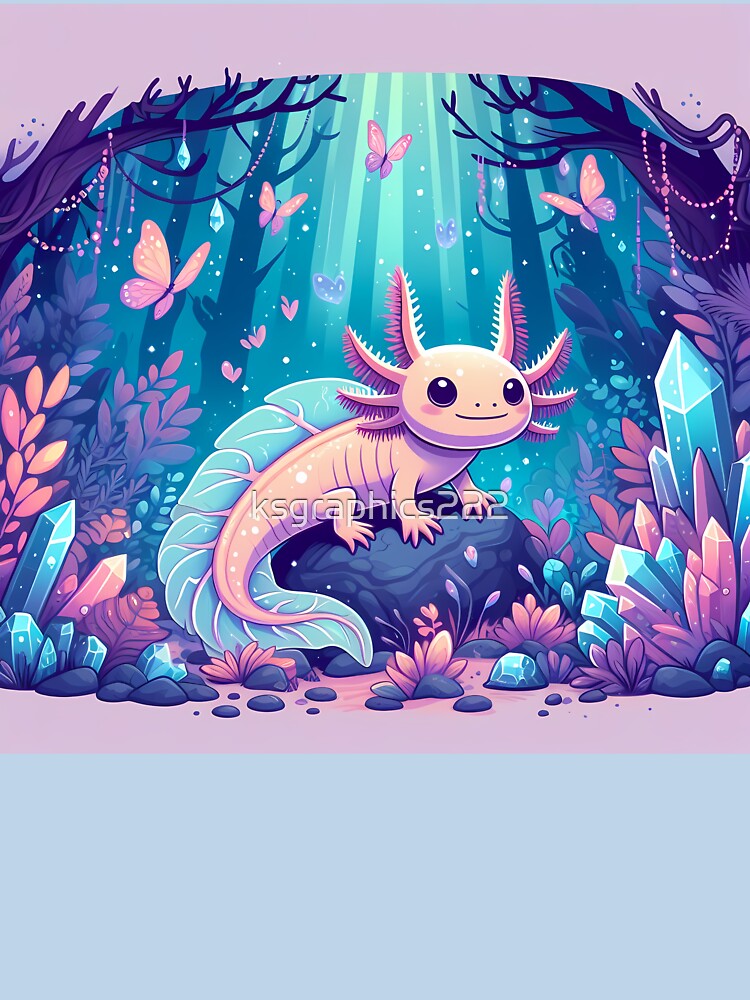 Axolotl Art #79 | Axolotl Lovers by ksgraphics222
