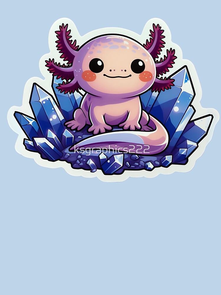 Axolotl Art #150 | Axolotl Lovers by ksgraphics222