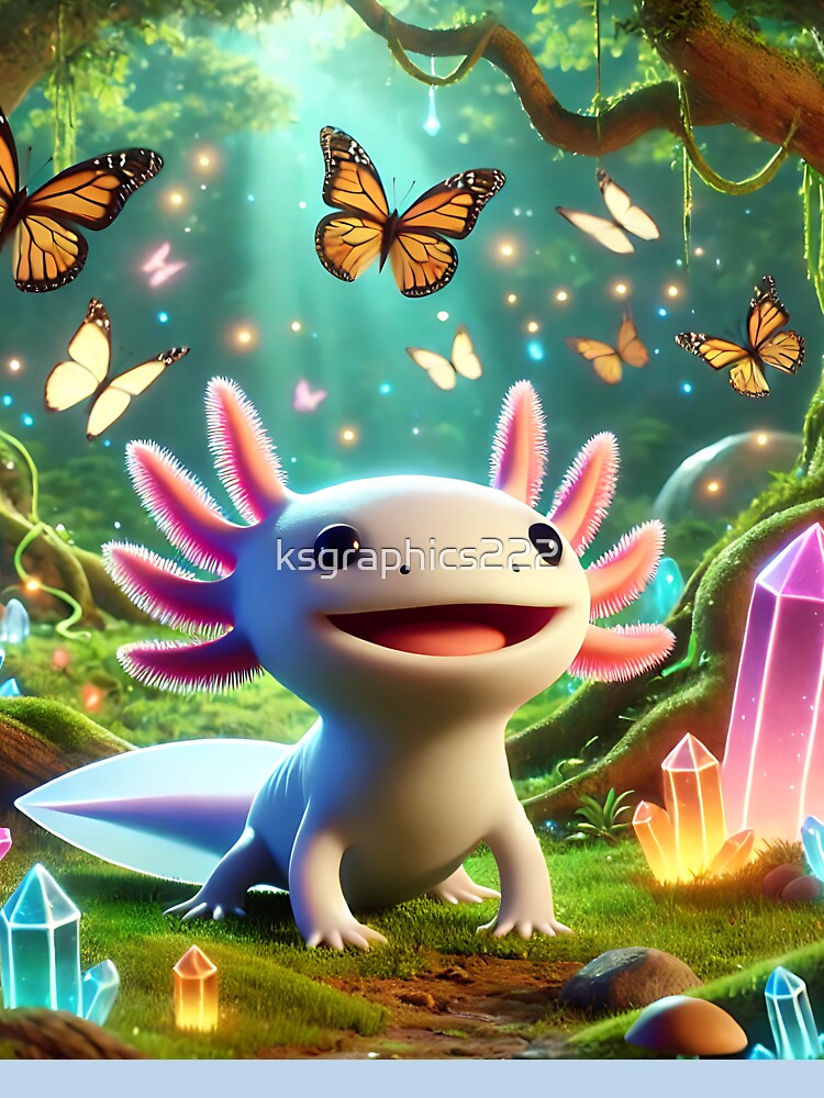 Axolotl Art #162 | Axolotl Lovers by ksgraphics222