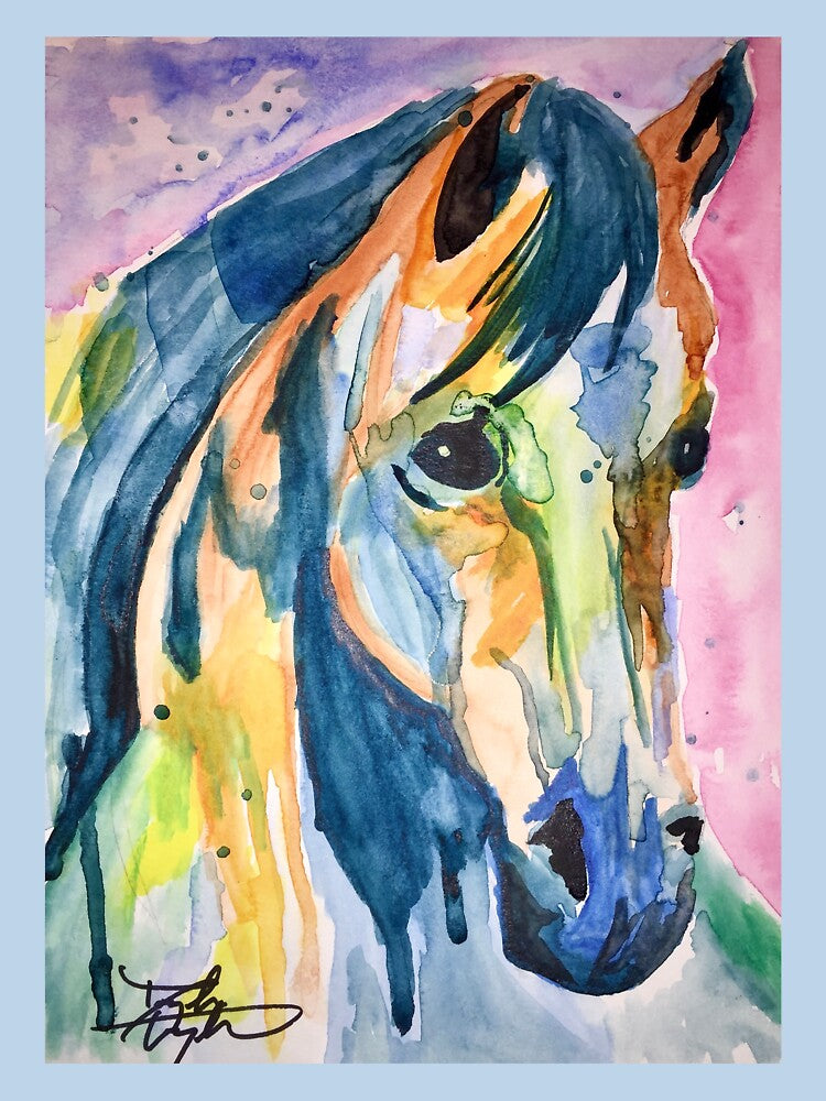 Pastel Filly by Danyale Taylor Art