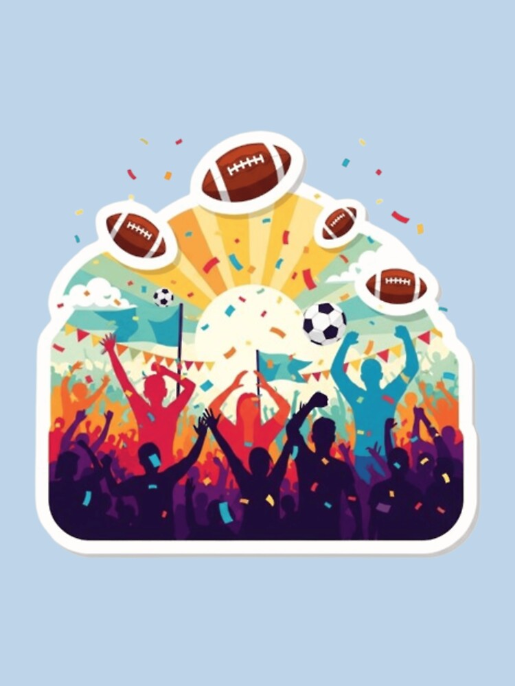 Summer Sports Celebration Crowd Sticker by abdelski