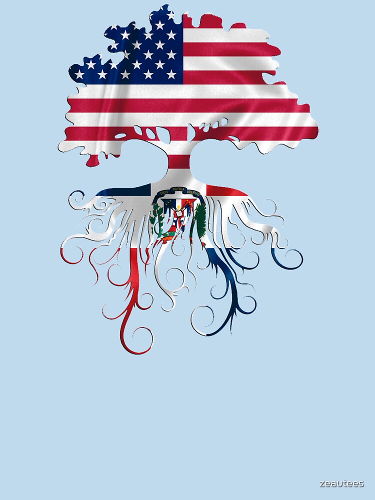 American-Dominican Roots by zeautees