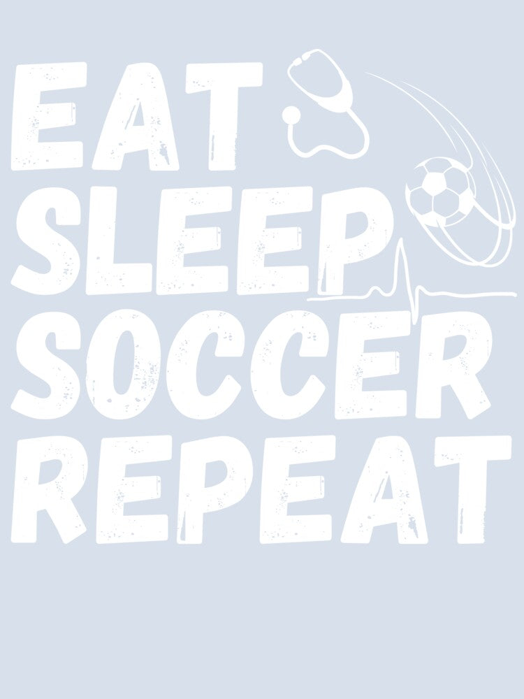 Hot workout Nurse, EAT SLEEP SOCCER REPEAT,From Night Shift Nurse to Weekend Warrior, Your Soccer Life Balance by NADIASHOP86