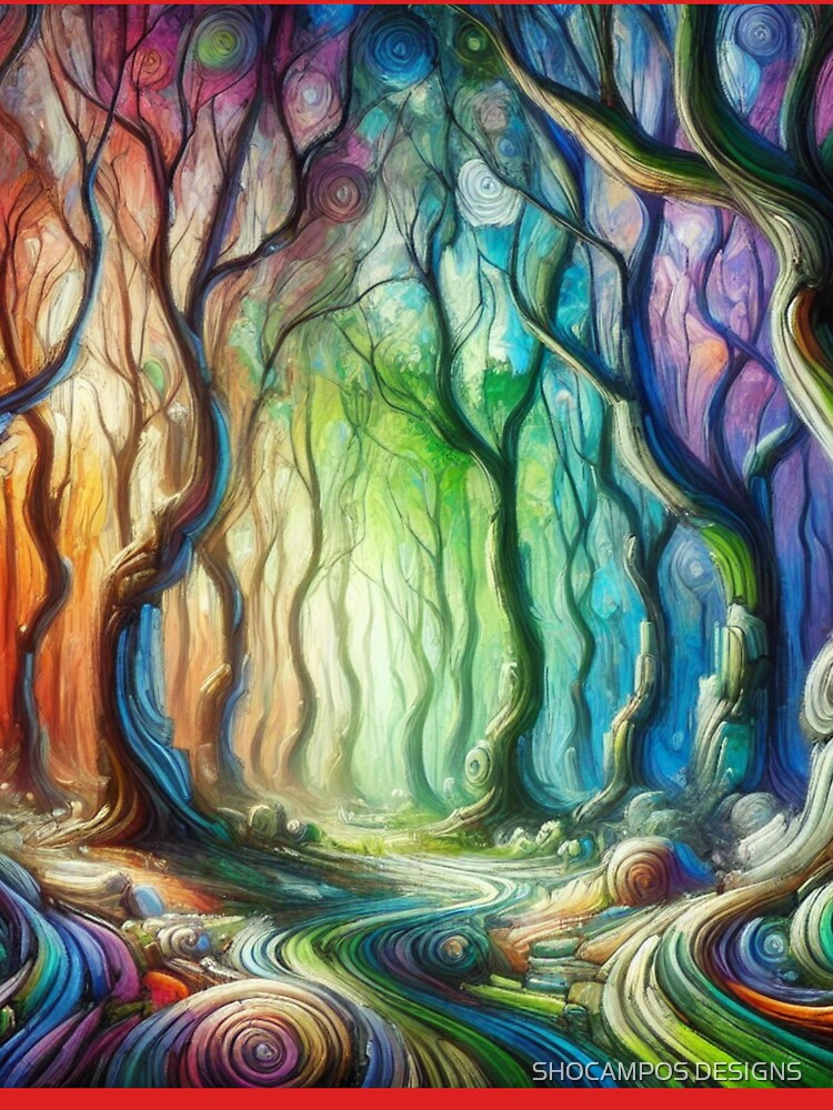 the abstract forest by SHOCAMPOS DESIGNS