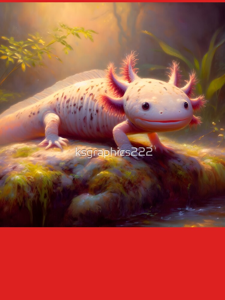 Axolotl Art #8 | Axolotl Lovers by ksgraphics222