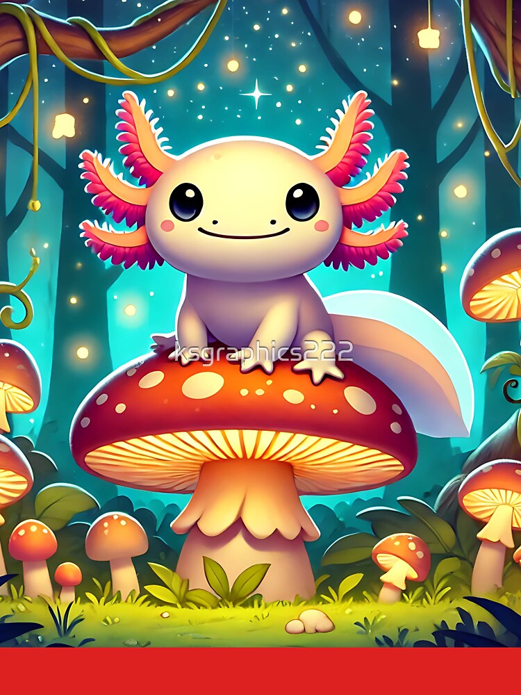 Axolotl Art #158 | Axolotl Lovers by ksgraphics222