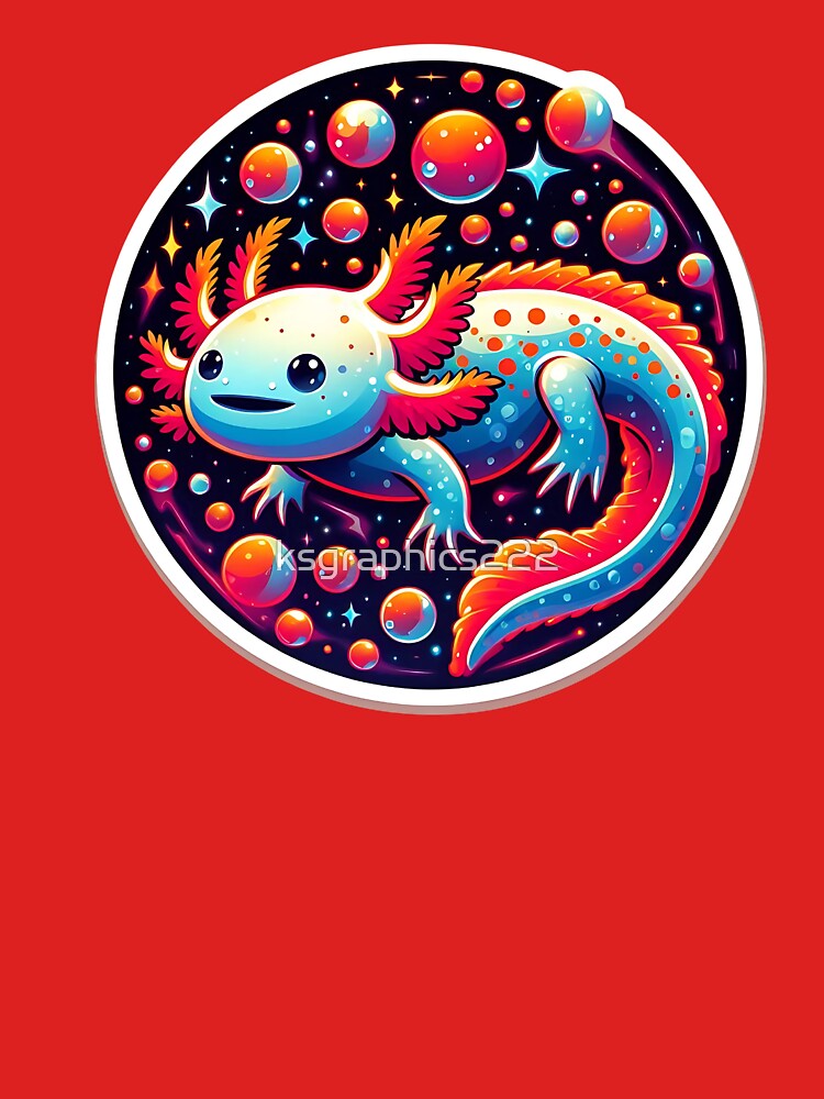 Axolotl Art #139 | Axolotl Lovers by ksgraphics222