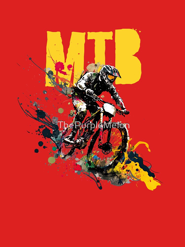 Get Your Shred On: Unleash Your Inner Mountain Biker with Our Sick Apparel and Homeware Collection! by ThePurpleMelon