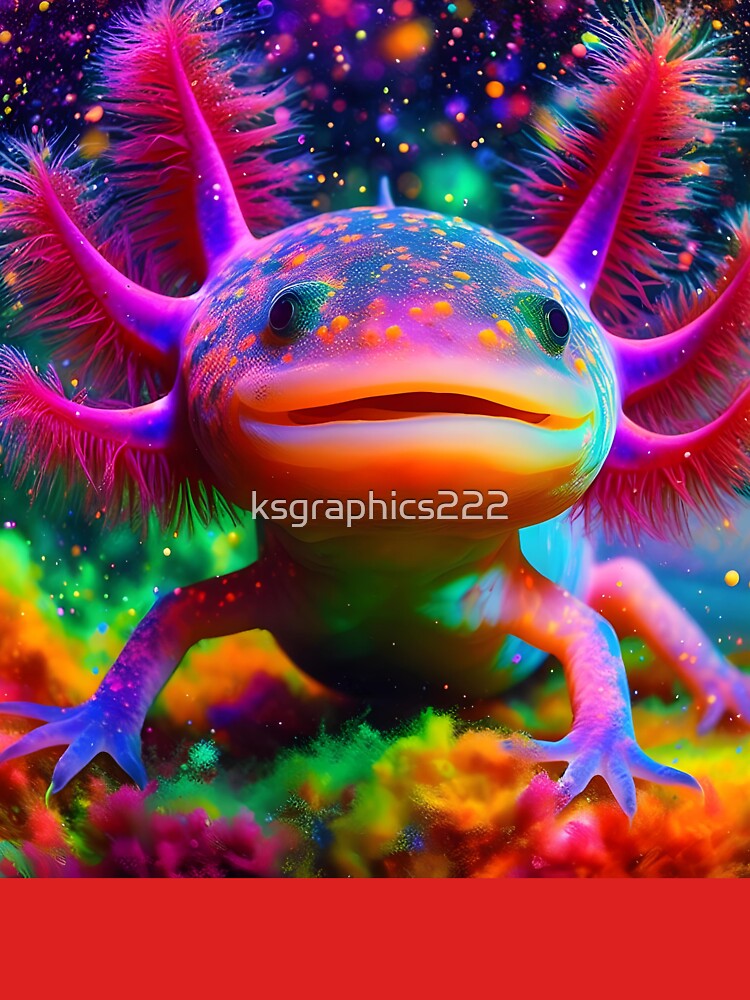 Axolotl Art #92 | Axolotl Lovers by ksgraphics222