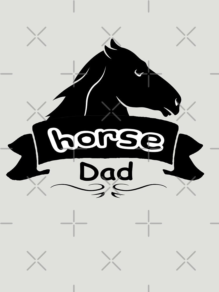 Horse dad, gift for lovers horse by Mac Store