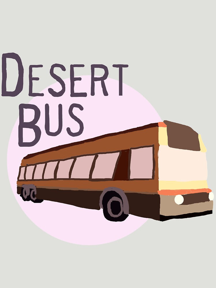 Desert Bus Game Logo by RobShop
