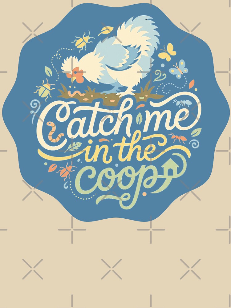 Catch Me in the Coop - Silkie Chicken by Gunners Inspirations
