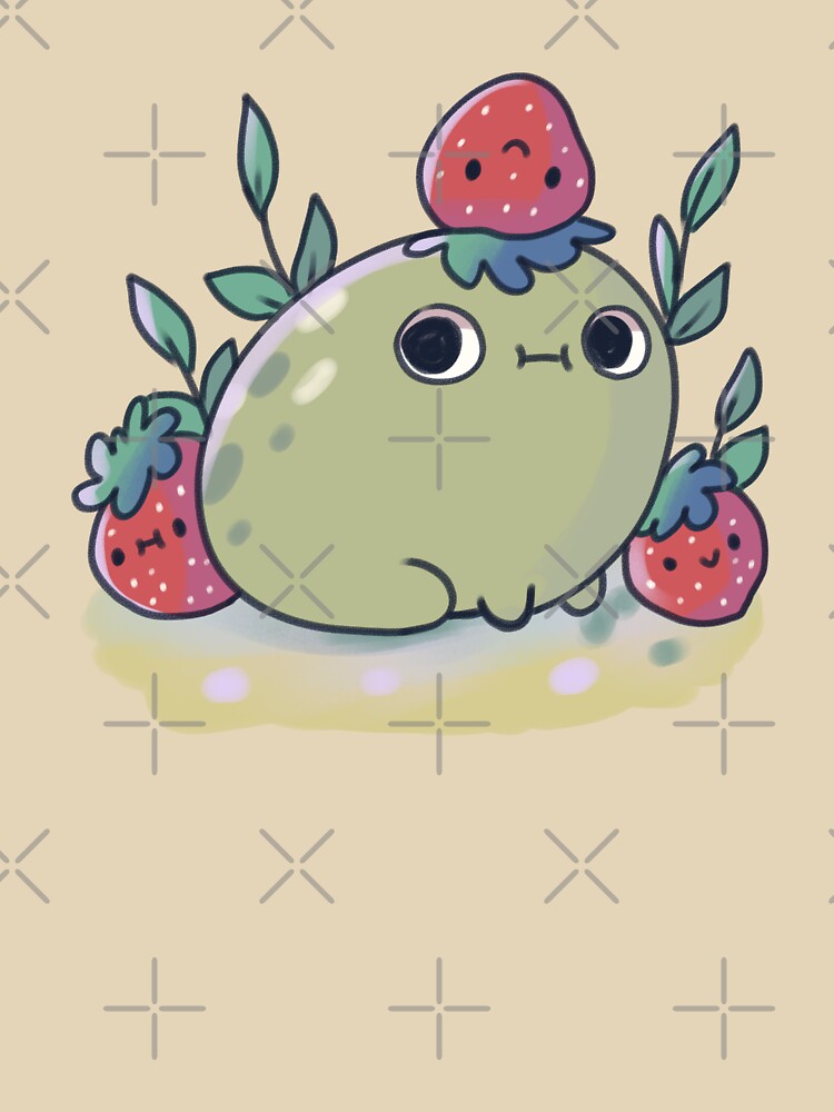 Strawberries frog by Artofmayara