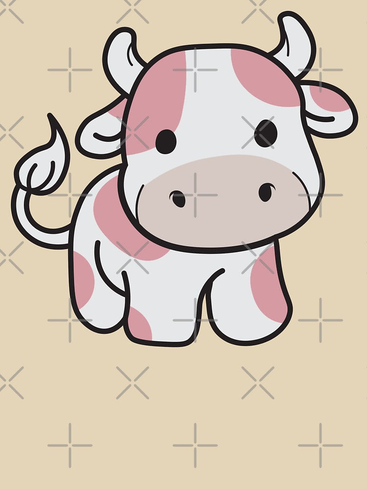 adorable strawberry mini cow by ABCDeep