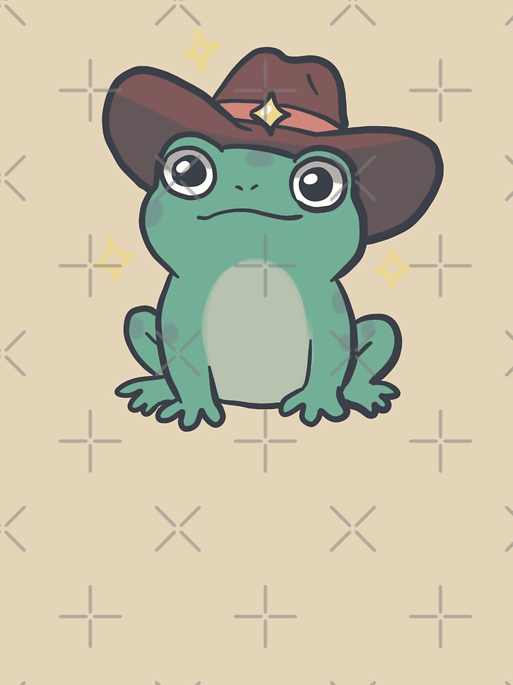 Cowboy frog art by Artofmayara