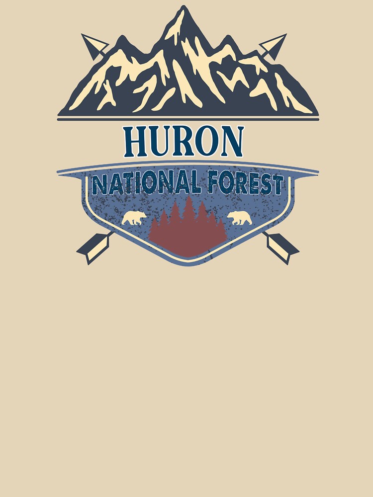 Huron National forest by graphic-map
