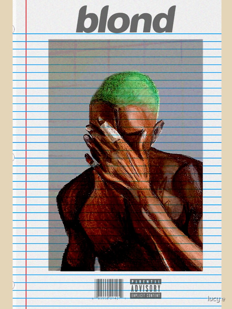 Frank Ocean Blond Notebook Design by lululsq