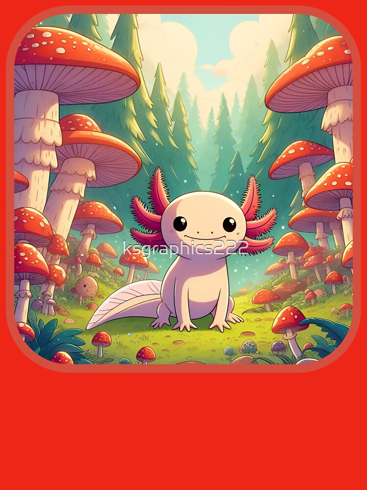 Axolotl Art #50 | Axolotl Lovers by ksgraphics222
