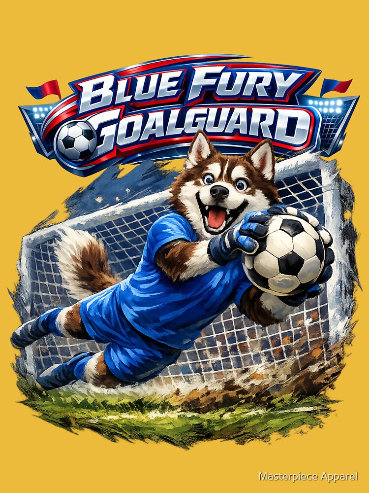 masterpiece-Siberian Husky Goal Keeper by Masterpiece Apparel