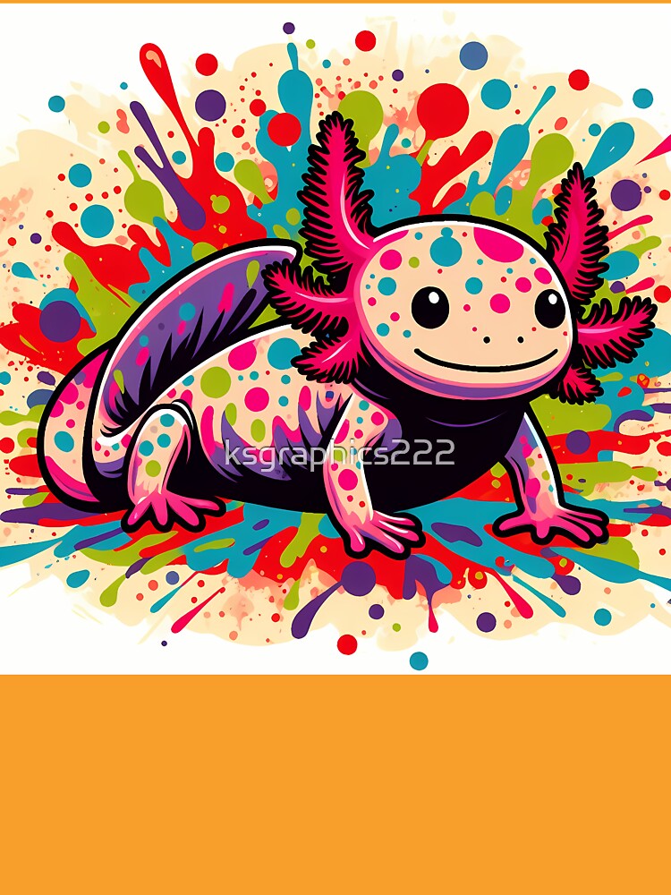 Axolotl Art #75 | Axolotl Lovers by ksgraphics222
