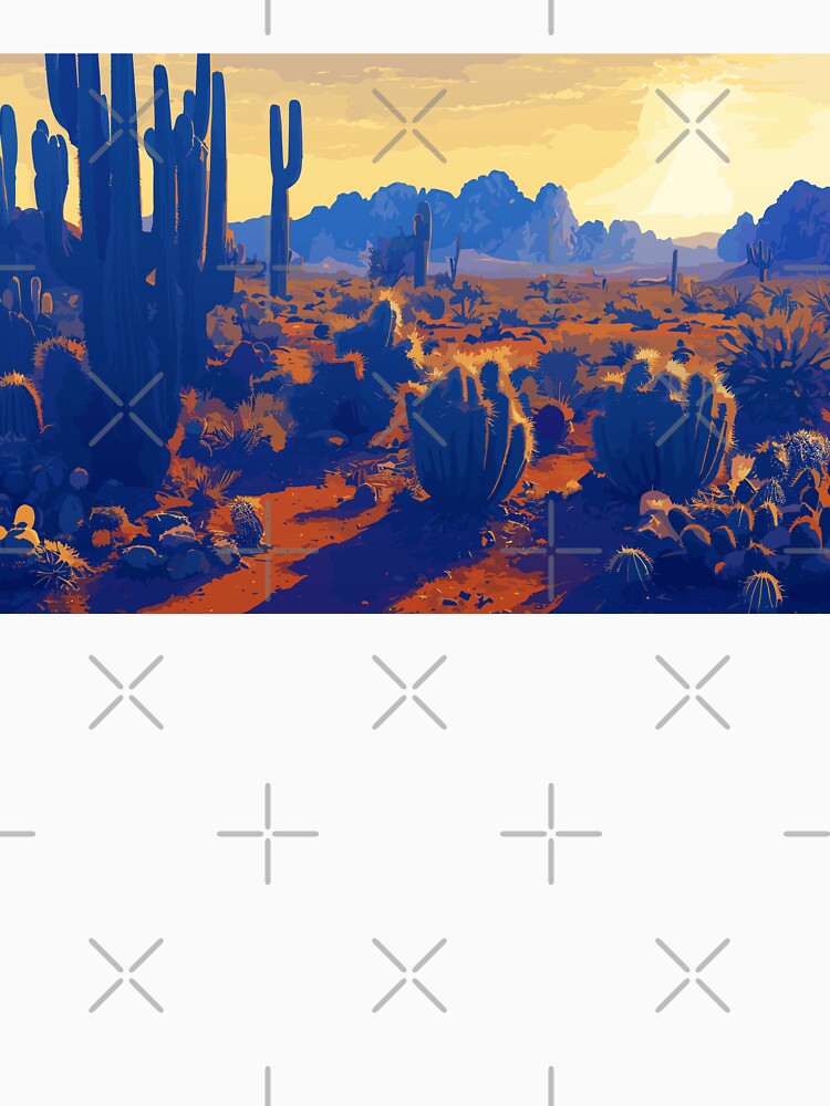 a beautiful southwest desert scenery unique desert landscape by Doooriginals