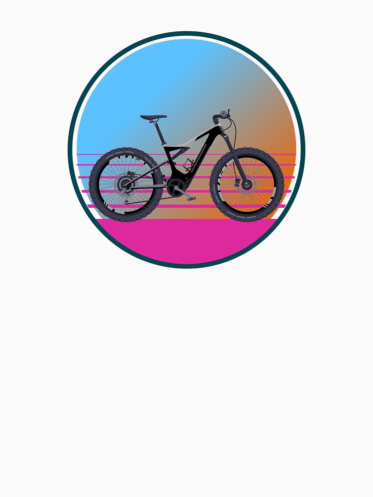 Colorful mountain bike design by tdruppski