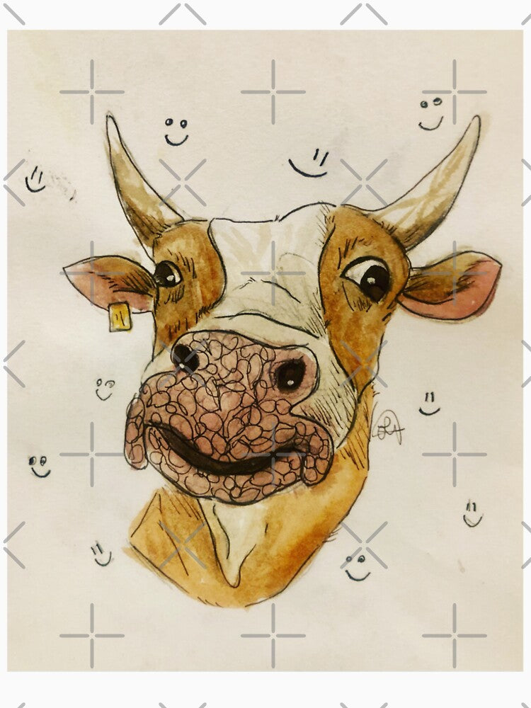 Happy Cow by Chilidogdesigns