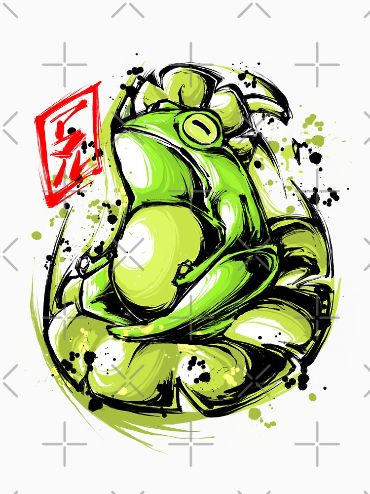 Frog sensei by Tsudzuke.art