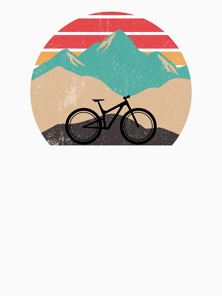 Colorful Mountain Biking Design by tdruppski