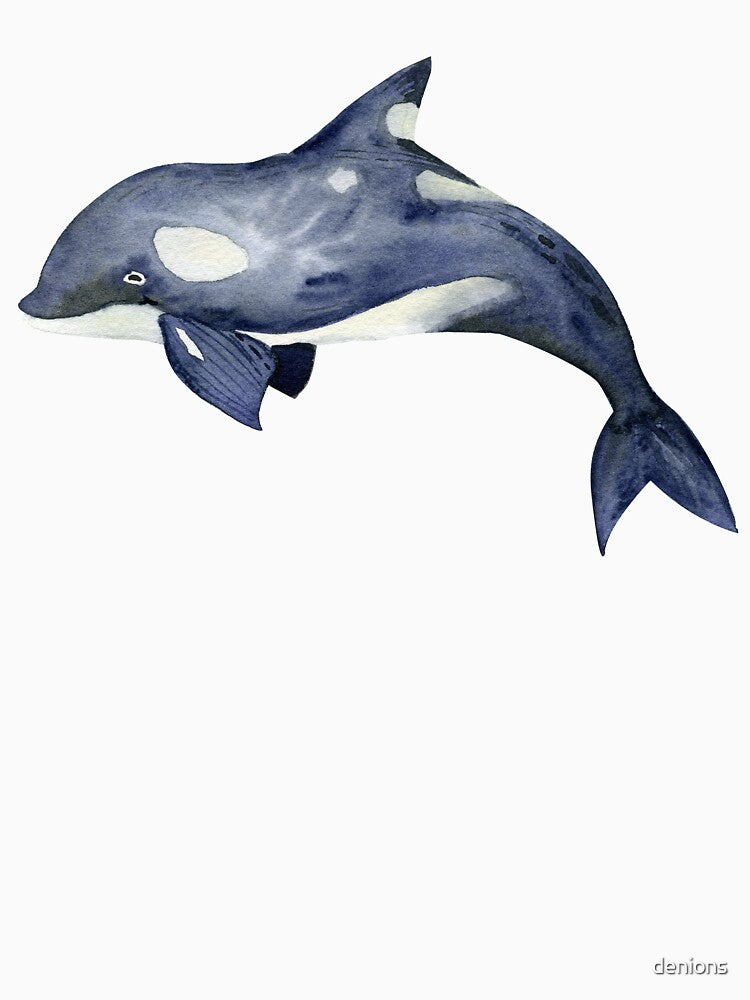 Beautiful blue ocean inhabitant by denions