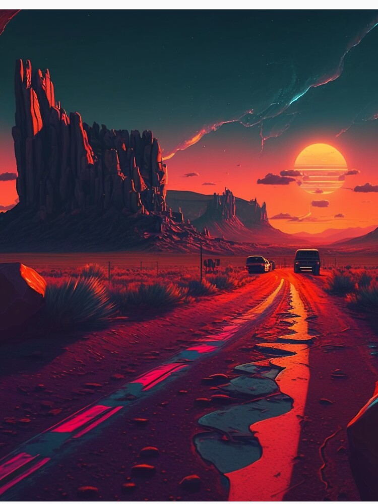 Desert Sunset by Pranavchoksi